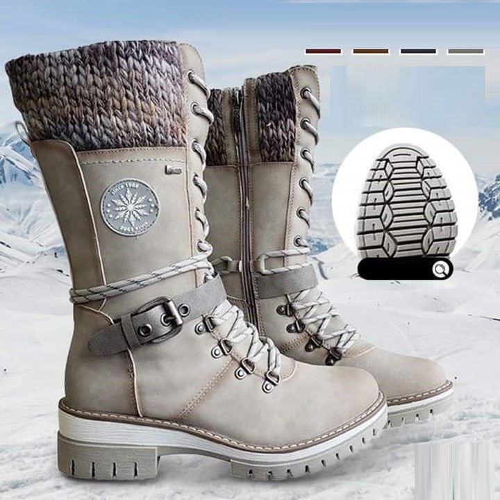 FrostLuxe™ - Botas impermeables con cordones