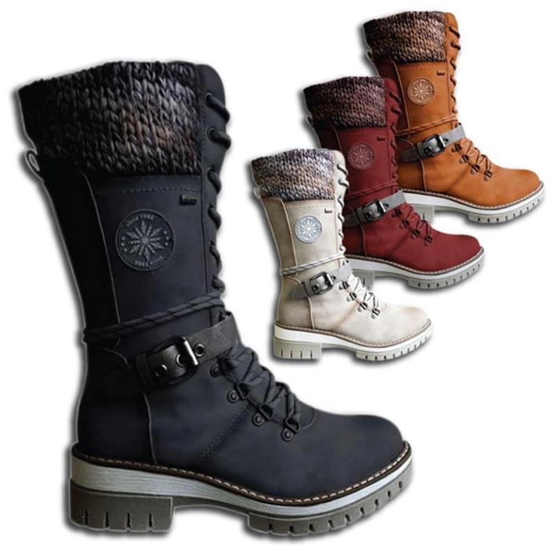 FrostLuxe™ - Botas impermeables con cordones