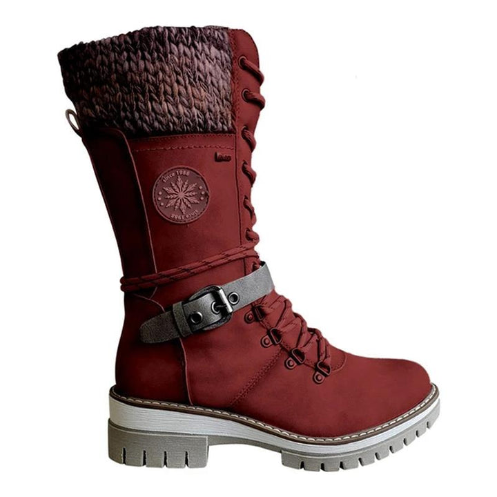FrostLuxe™ - Botas impermeables con cordones