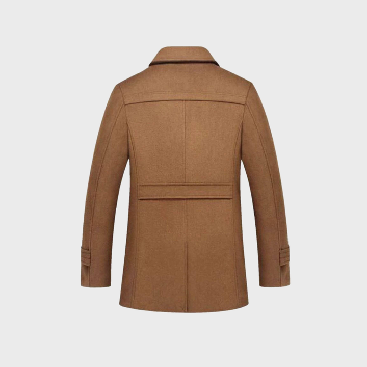Andrzej | Abrigo clásico de lana tipo peacoat