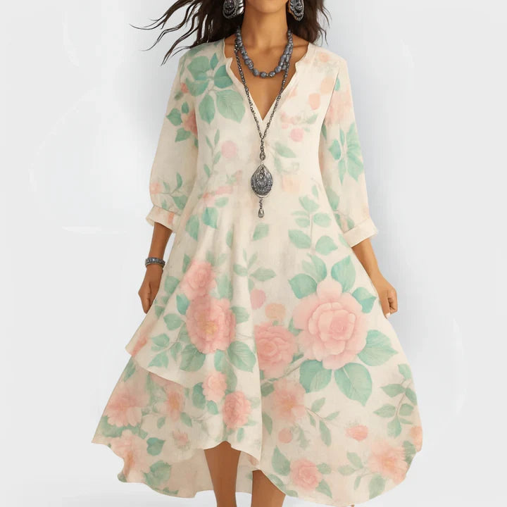 Marina | Vestido floral vintage