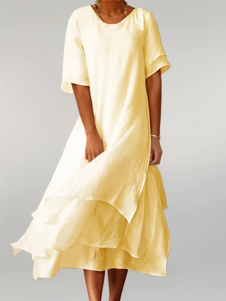 Isilde – Elegant long spring/summer dress