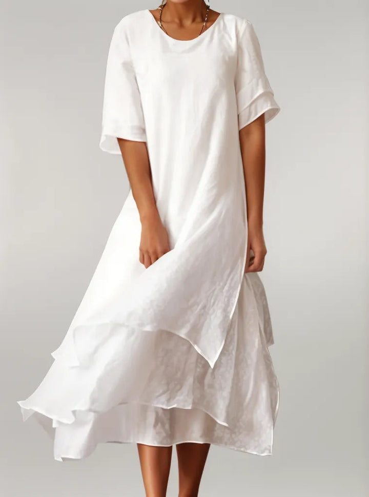 Isilde – Elegant long spring/summer dress