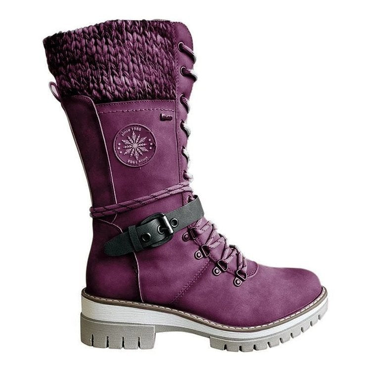FrostLuxe™ - Botas impermeables con cordones
