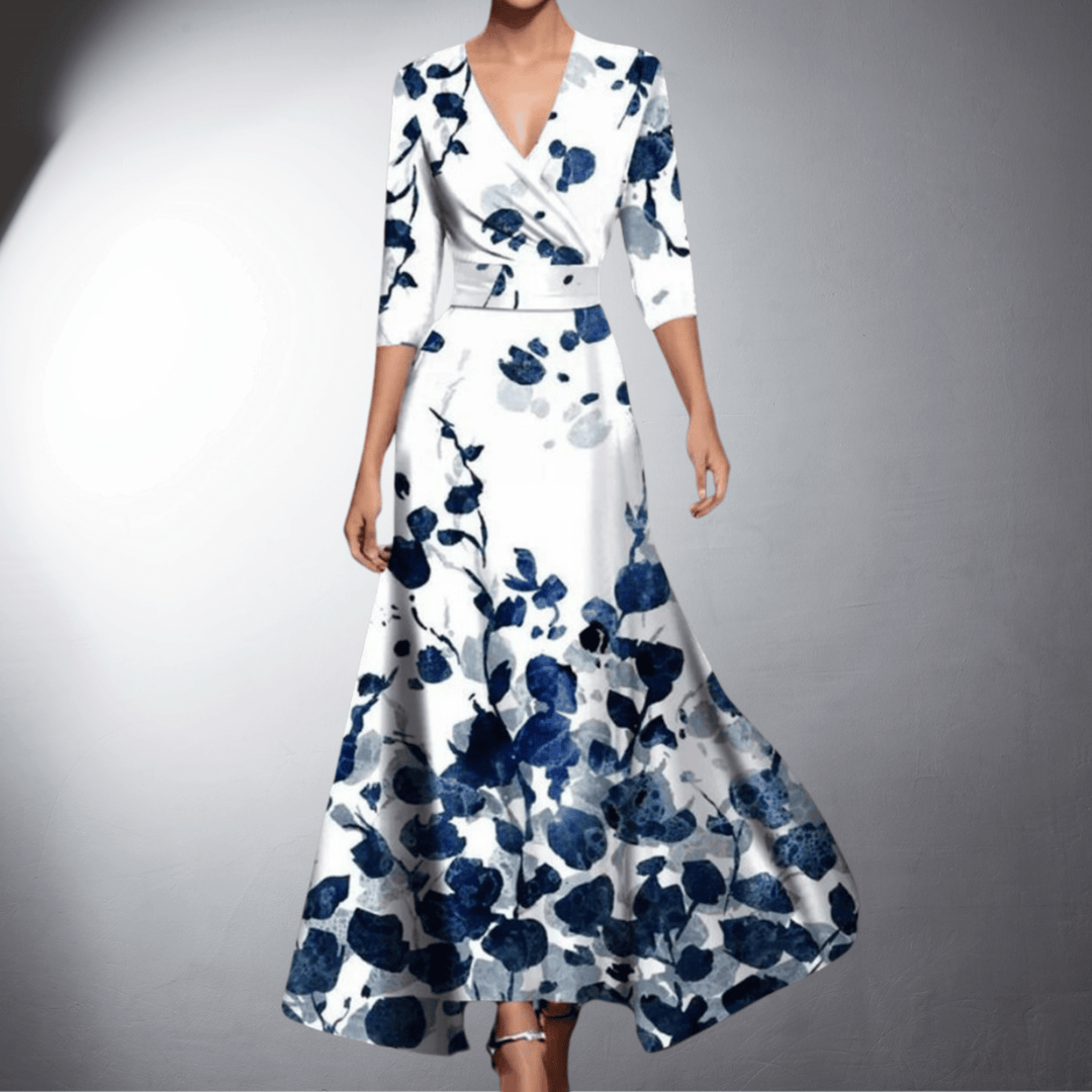 Nunzia | Elegante vestido de noche con encanto floral para Mujer