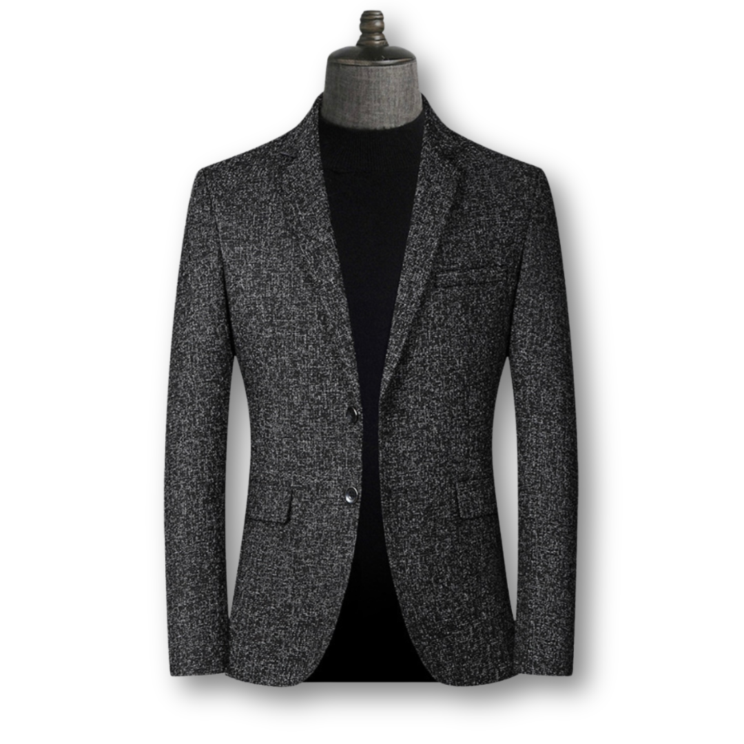 Domenico | Blazer Elegante en Tejido Escocés