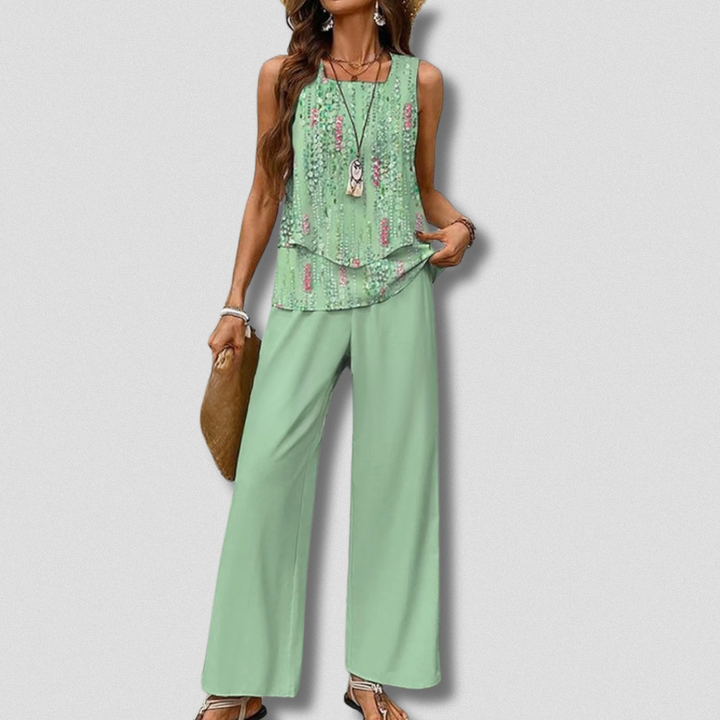 Norah™ | Conjunto boho chic para mujer hecho a mano