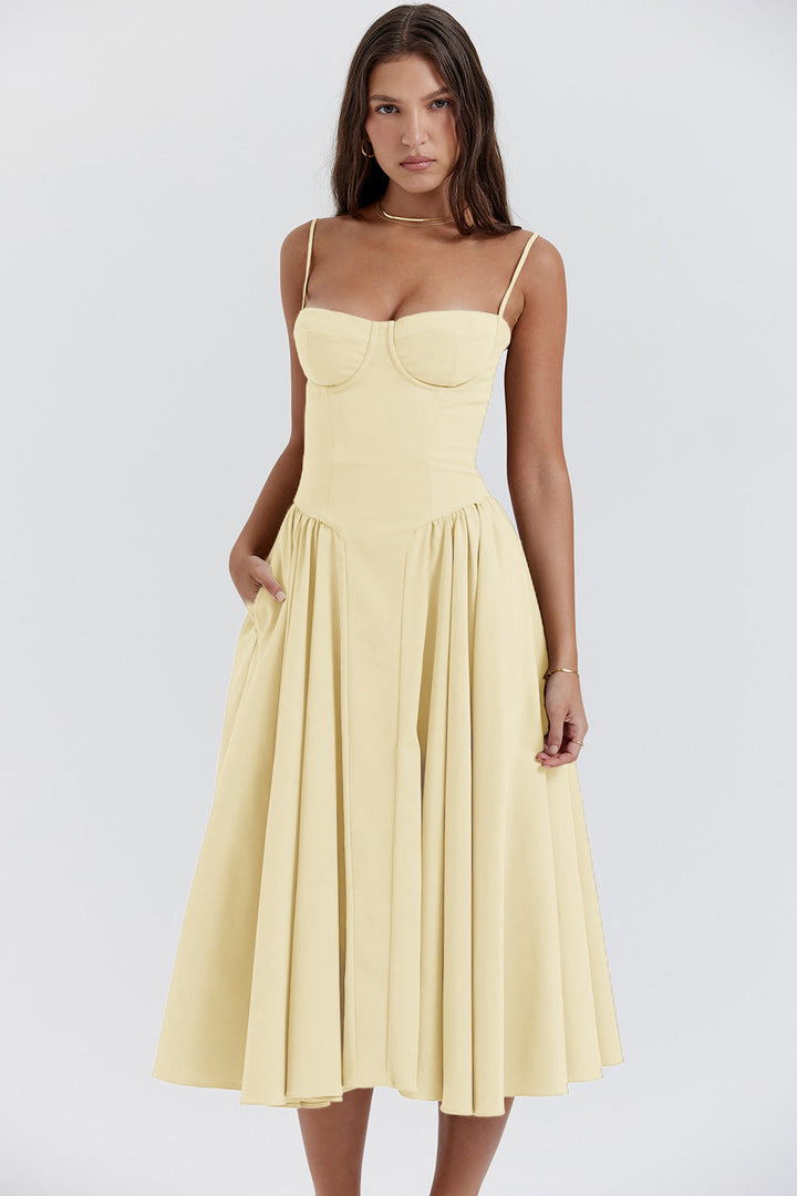 Kiki | Vestido midi retro