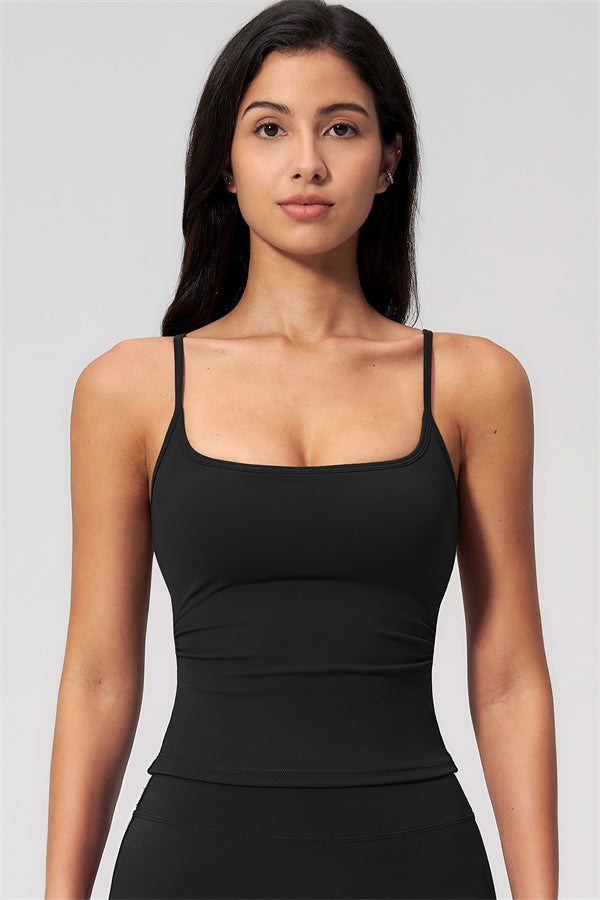 Nexus - El Conjunto de Top de Tirantes y Pantalones Cortos de Pierna Ancha para Mujer