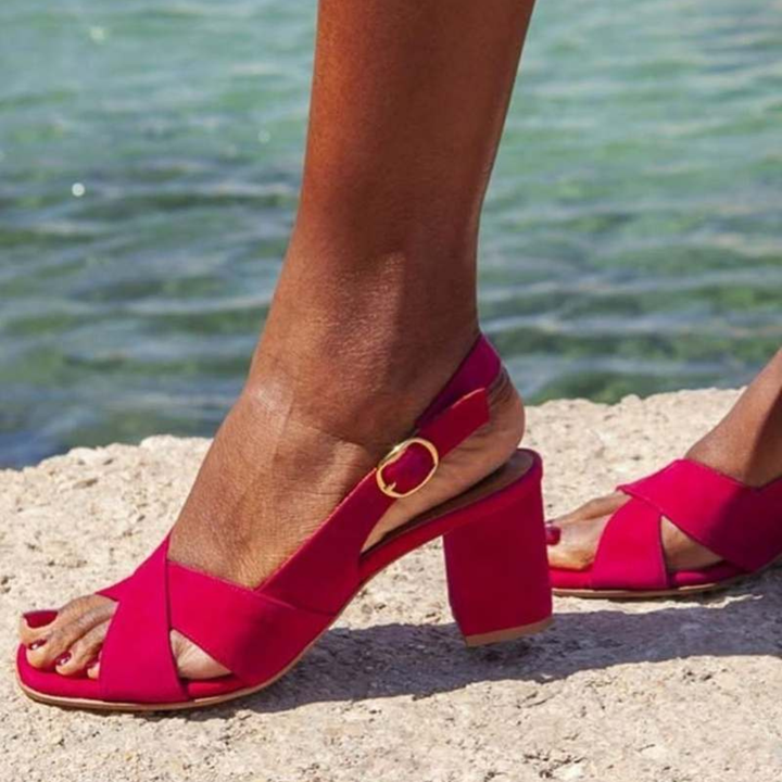 Celeste | Sandalias de Verano Azules para Mujer