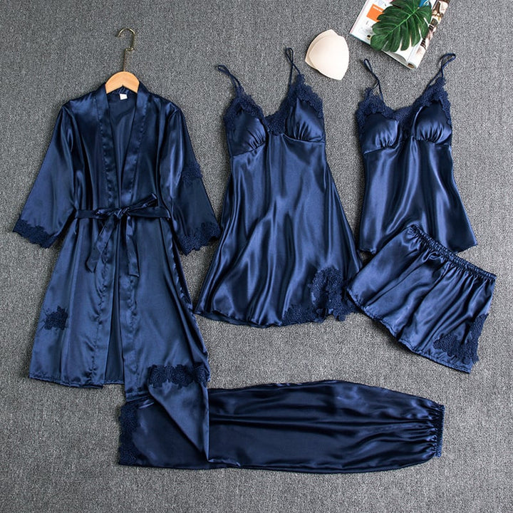 Helene | Conjunto de pijama de 5 piezas