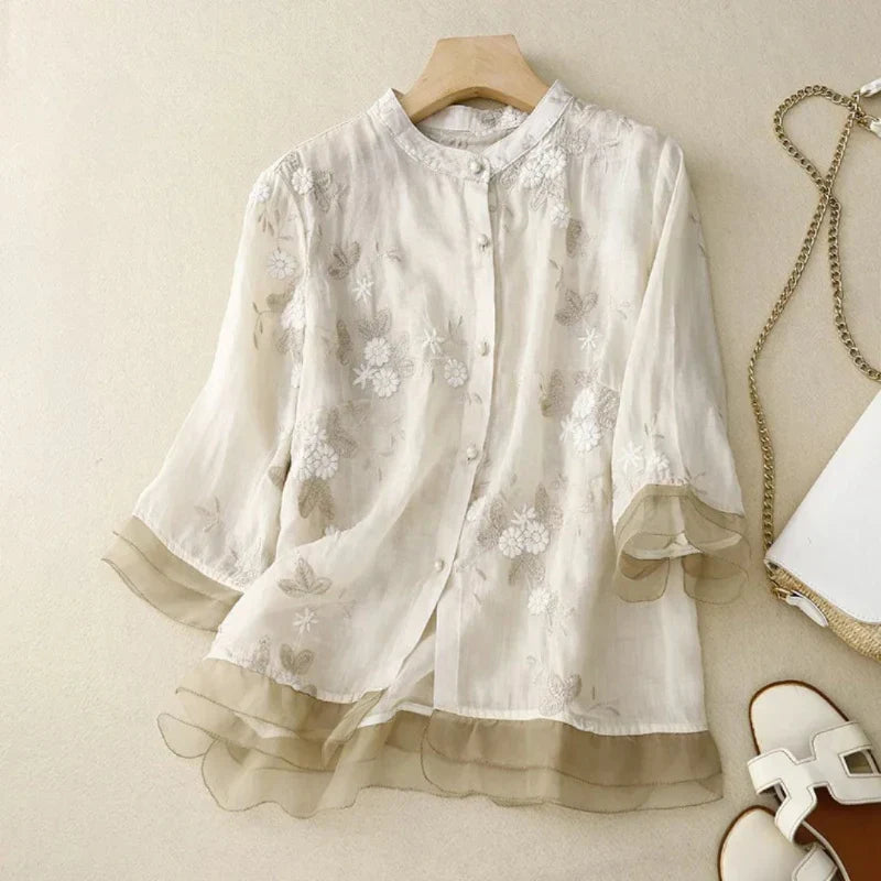 Maria - Blusa Bordada