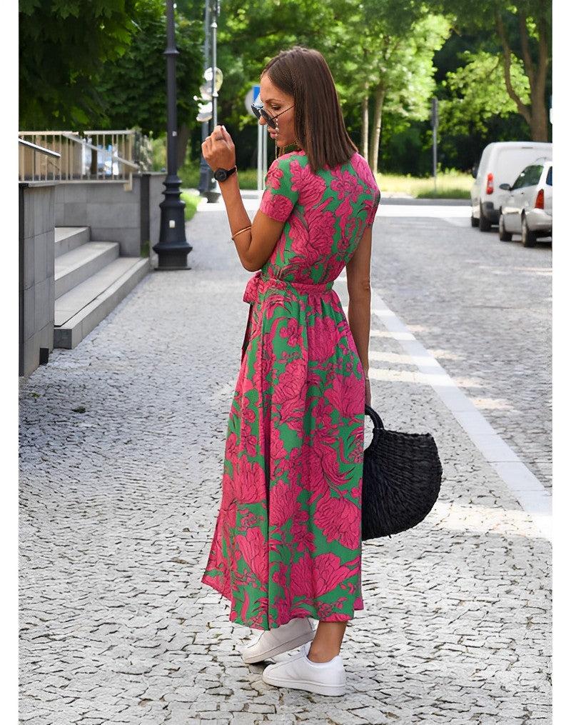 Anna - Vestido de Mujer con estampado floral primavera/verano