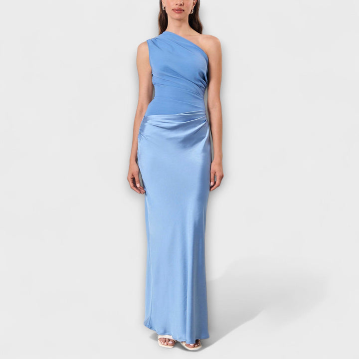 Amarílis - Elegante Vestido de un solo hombro
