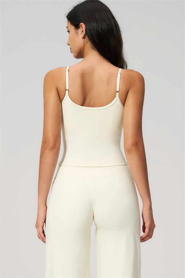 Nexus - El Conjunto de Top de Tirantes y Pantalones Cortos de Pierna Ancha para Mujer