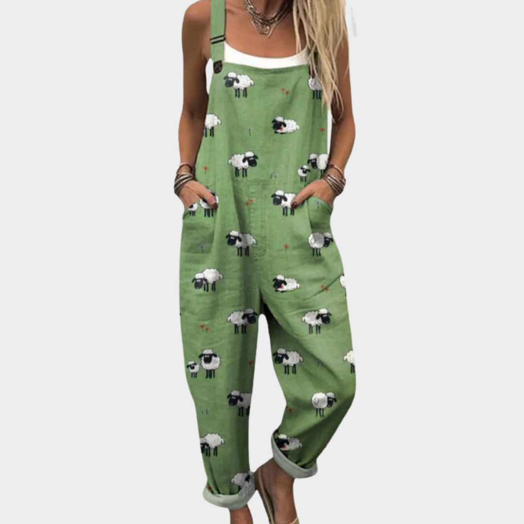 Salo - Mono estampado de Mujer