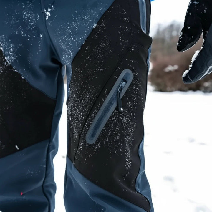 Zoranus | Pantalones de Senderismo Impermeables y Elásticos