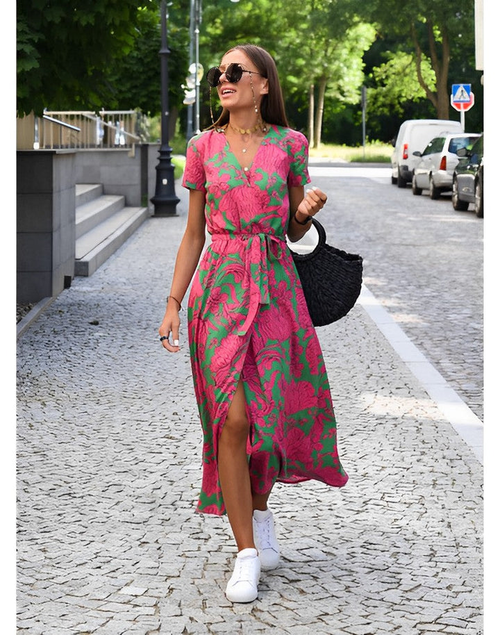 Anna - Vestido de Mujer con estampado floral primavera/verano
