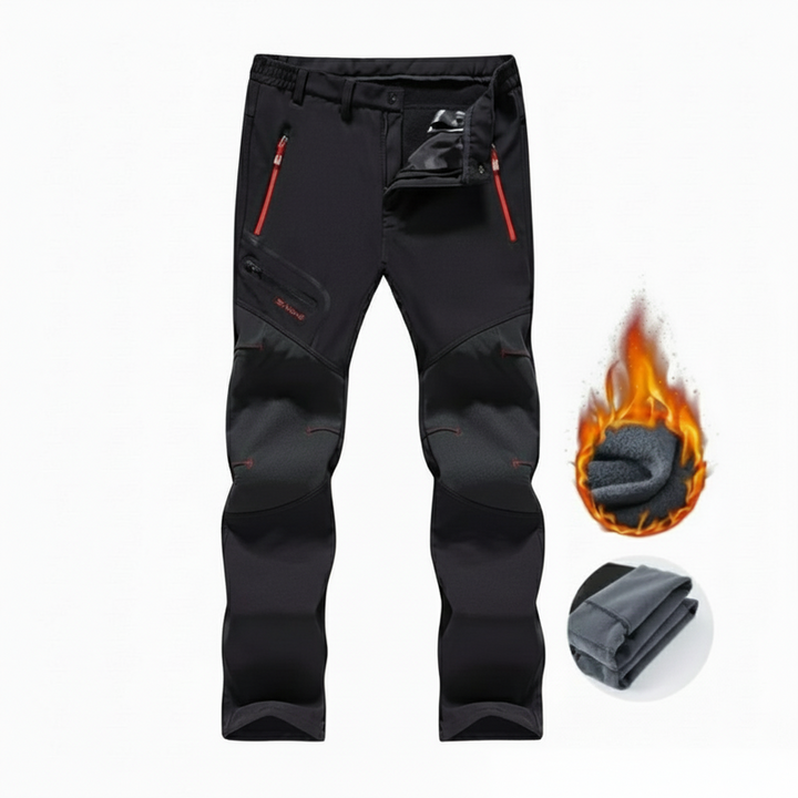 Zoranus | Pantalones de Senderismo Impermeables y Elásticos