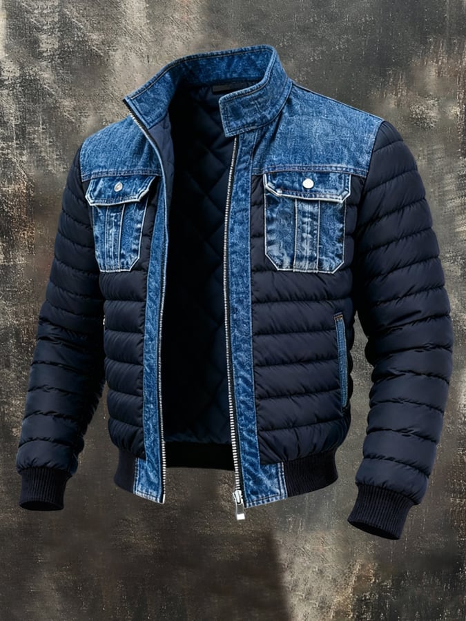 Lorenzo™ | CHAQUETA DOBLE DENIM CLÁSICA