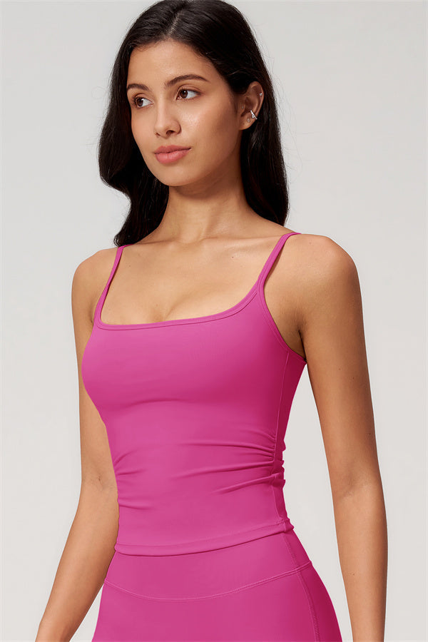 Nexus - El Conjunto de Top de Tirantes y Pantalones Cortos de Pierna Ancha para Mujer