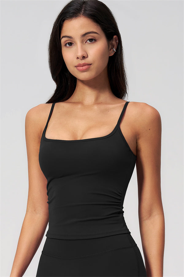 Nexus - El Conjunto de Top de Tirantes y Pantalones Cortos de Pierna Ancha para Mujer