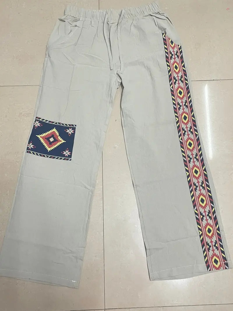 Hendrik™ | Pantalones étnicos de corte cómodo