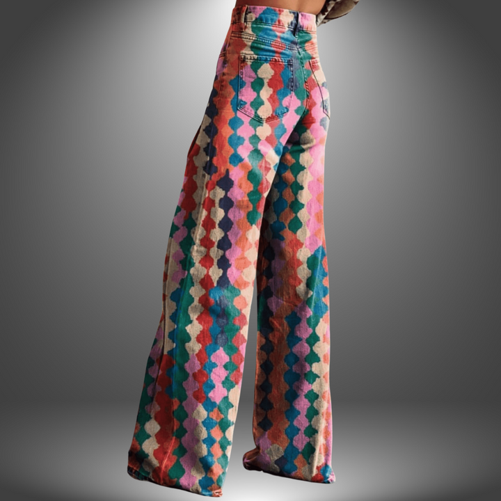 Olivia | Pantalones artesanales coloridos