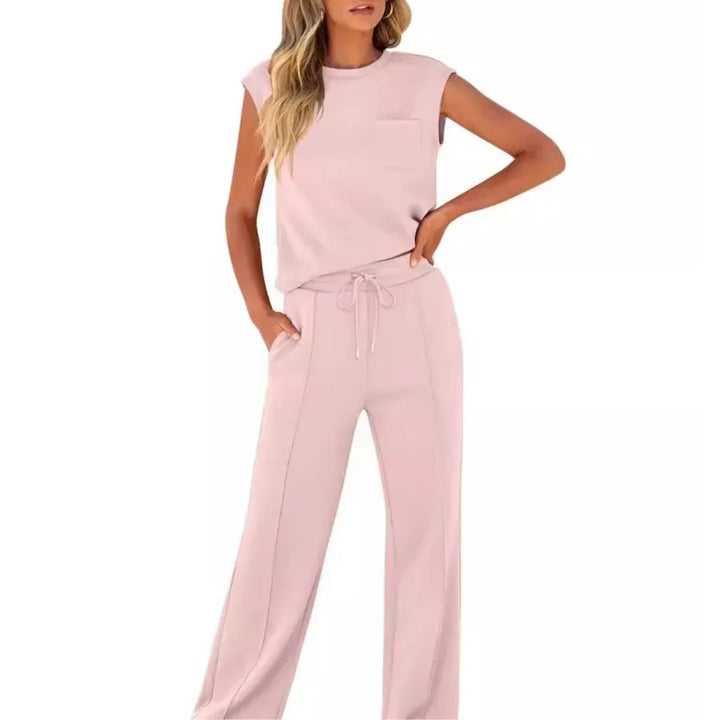 KAIYA™ – Conjunto Casual de Verano Suave de Mujer