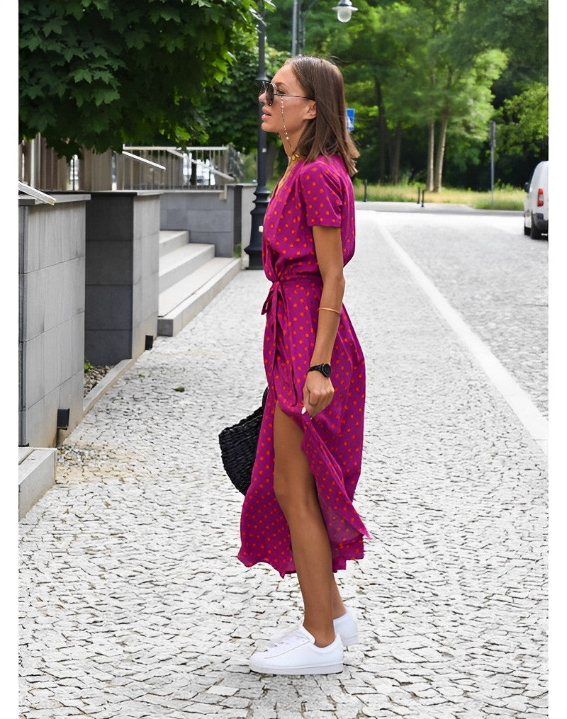 Anna - Vestido de Mujer con estampado floral primavera/verano