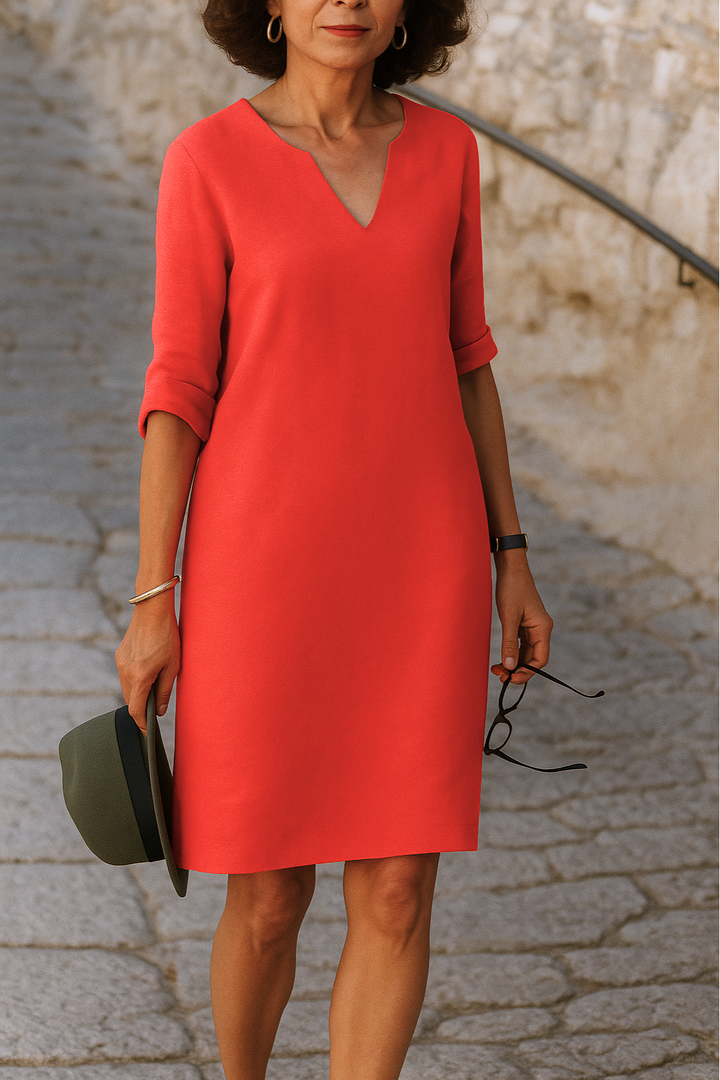 Ria™ | Elegante vestido con escote en V