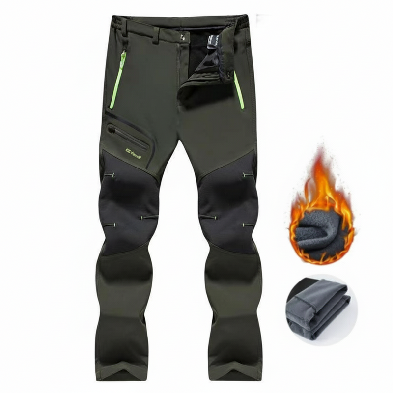 Zoranus | Pantalones de Senderismo Impermeables y Elásticos