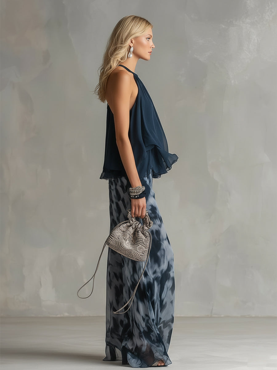 Aubrey | Conjunto de Elegancia de Dos Piezas para Mujer
