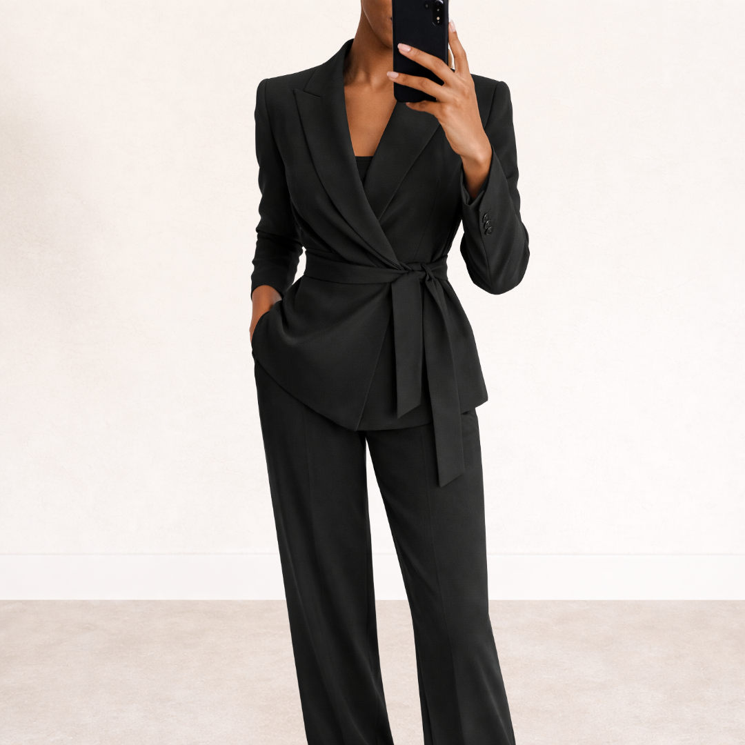 NIKA | TRAJE ELEGANTE DE DOS PIEZAS PARA MUJER