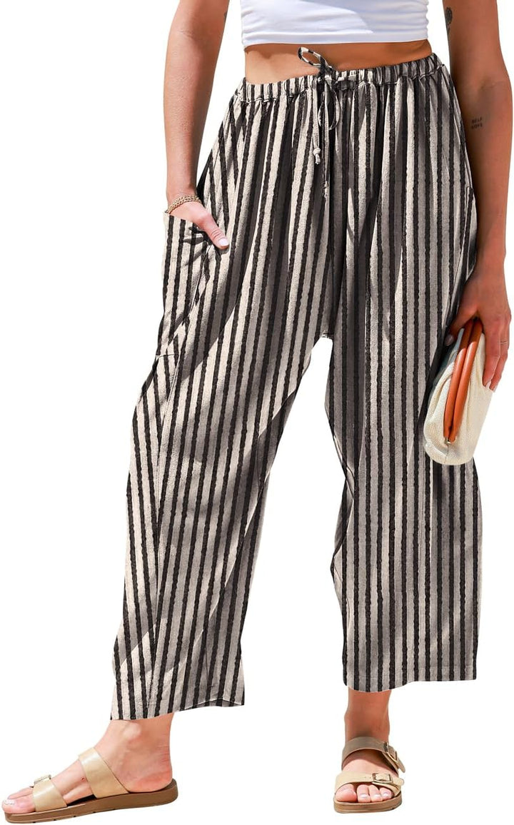 Aliyah - Conjunto de lino, ajuste amplio, oversized para Mujer