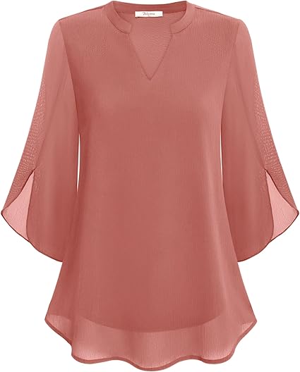 Annelyn | Blusa de capas de lujo