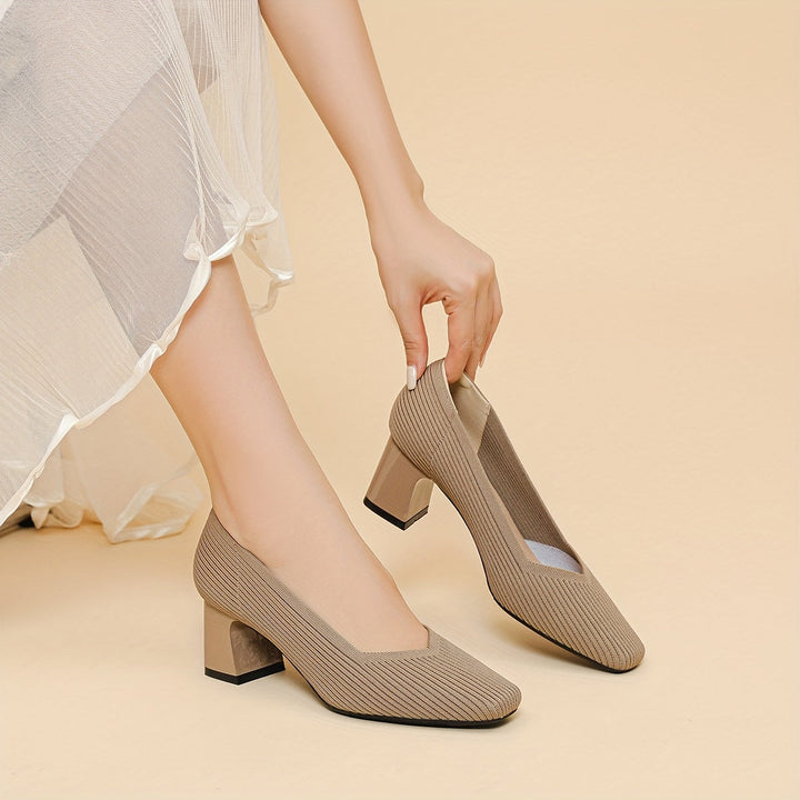 Marie™ – Zapatos de tacón cómodos con plataforma estable para una sujeción sin dolor