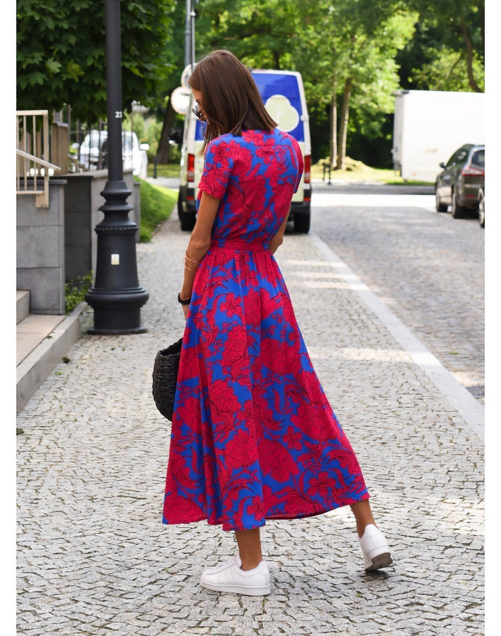 Anna - Vestido de Mujer con estampado floral primavera/verano