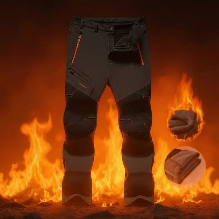 Zoranus | Pantalones de Senderismo Impermeables y Elásticos