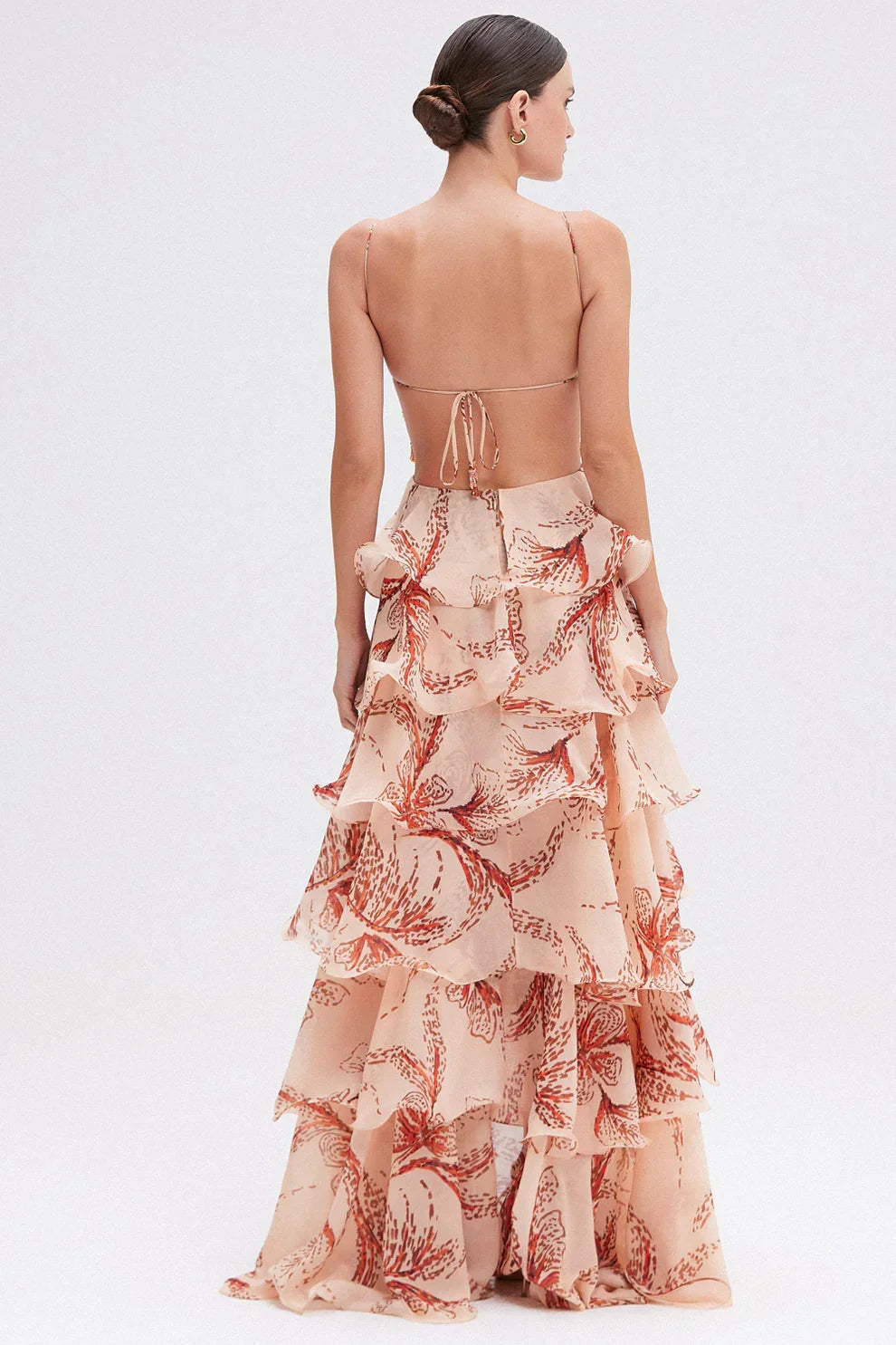 Nahia | Vestido con volantes para Mujer