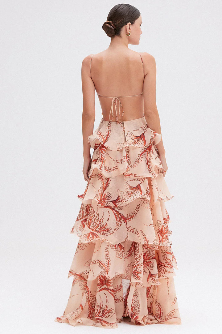 Nahia | Vestido con volantes para Mujer