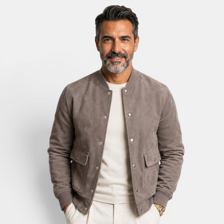 Chaqueta Bomber Casual Masculina