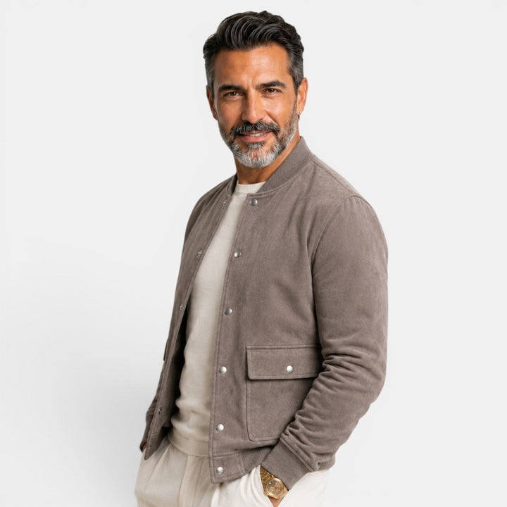 Chaqueta Bomber Casual Masculina