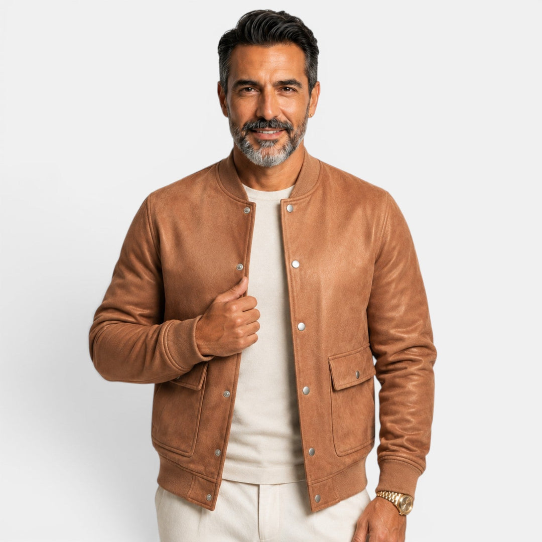 Chaqueta Bomber Casual Masculina