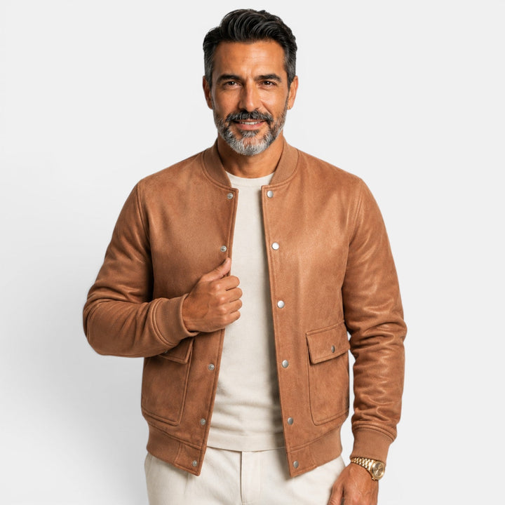 Chaqueta Bomber Casual Masculina
