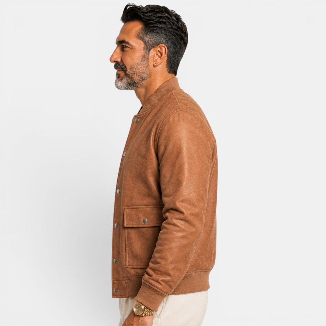 Chaqueta Bomber Casual Masculina