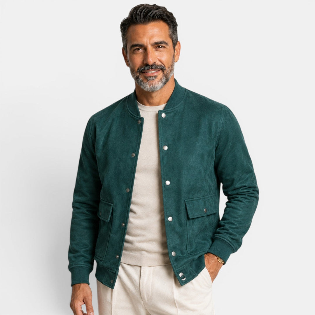 Chaqueta Bomber Casual Masculina