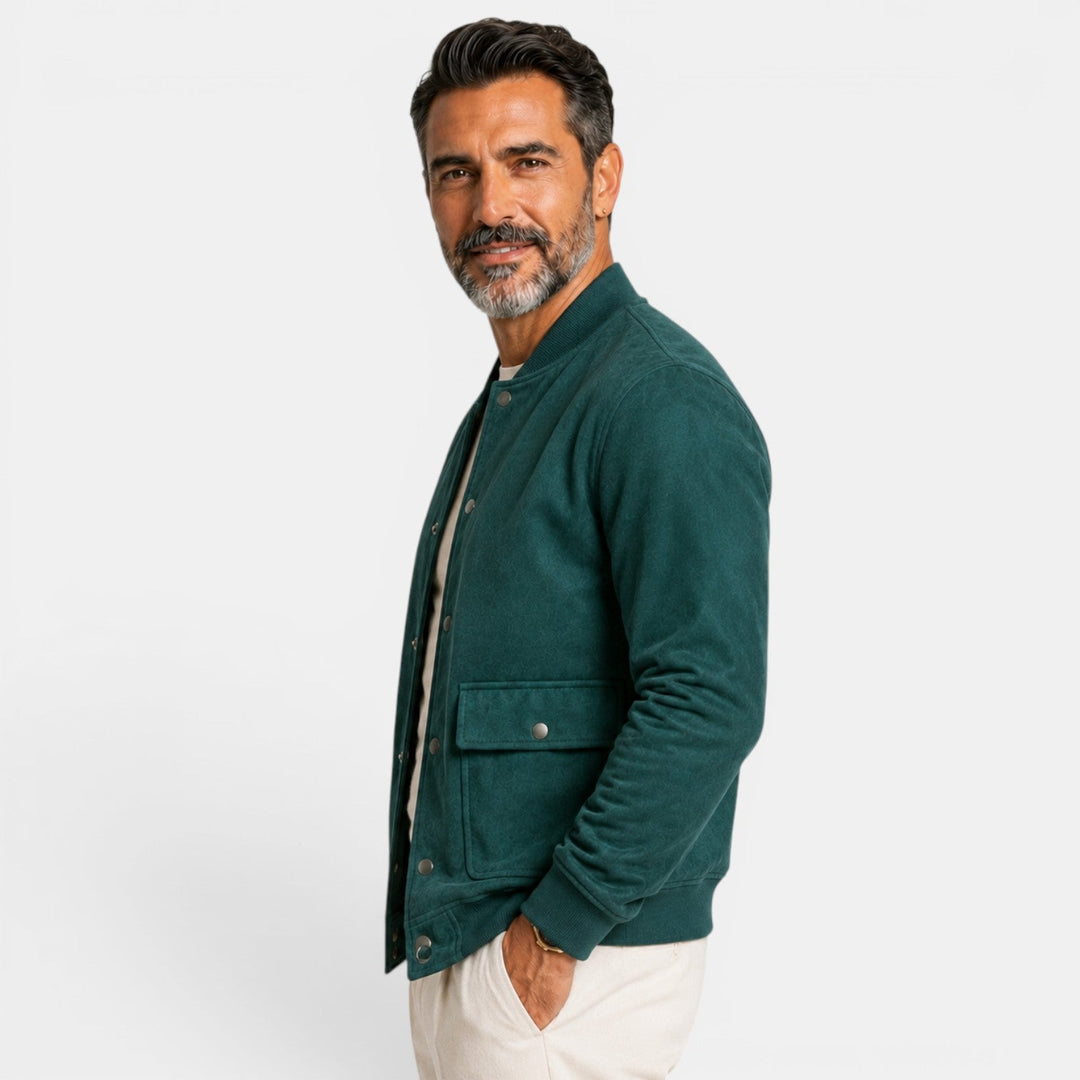 Chaqueta Bomber Casual Masculina