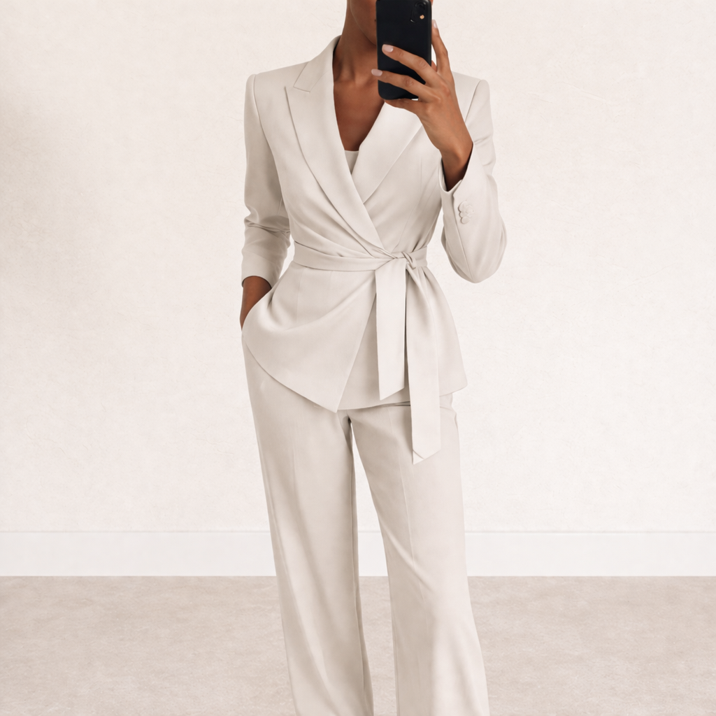 NIKA | TRAJE ELEGANTE DE DOS PIEZAS PARA MUJER