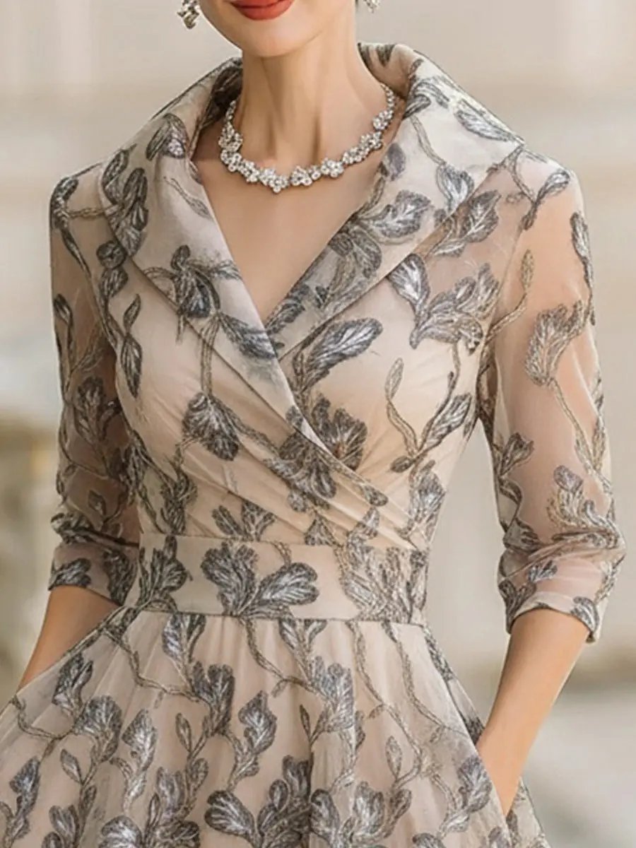 Marceline - Vestido Clásico Elegante para Mujer